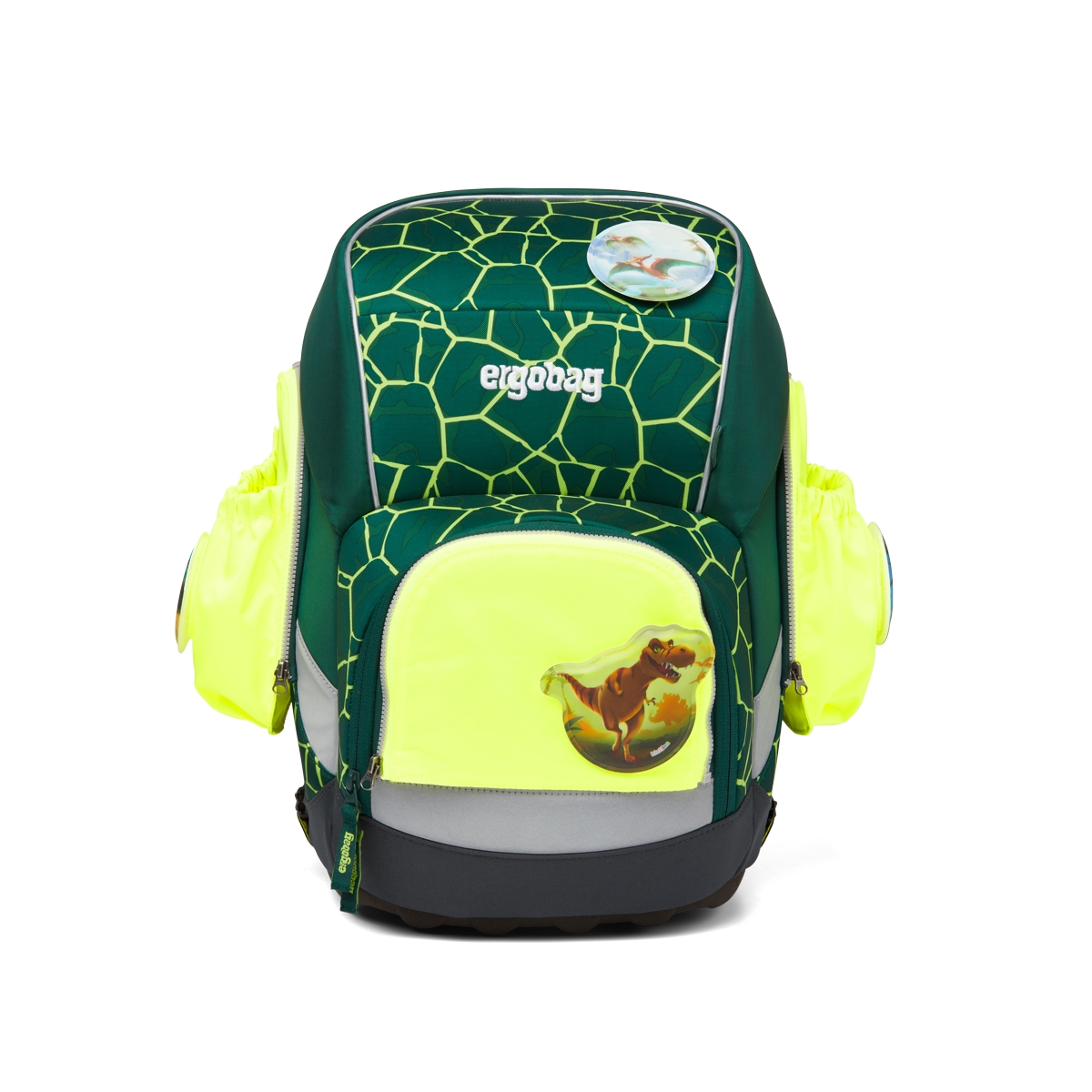 Ergobag Seitentaschen Zip-Set gelb 3-teilig Sicherheitsset